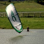 kitesurf sul lago laceno