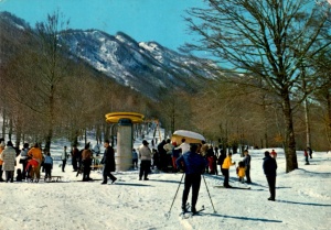 sciovia "Serroncelli" -cartolina