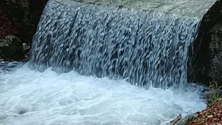 Lago Laceno dopo le piogge