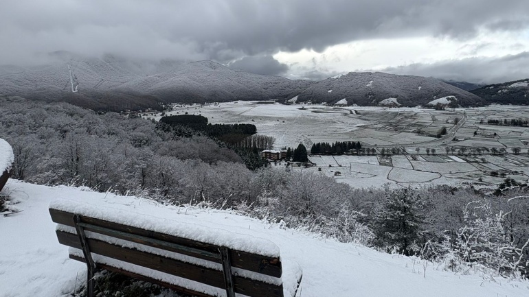 Prima neve a Laceno – Reportage fotografico